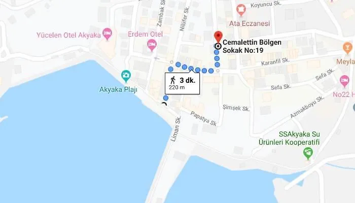 Lacivert Akyaka (Mugla)